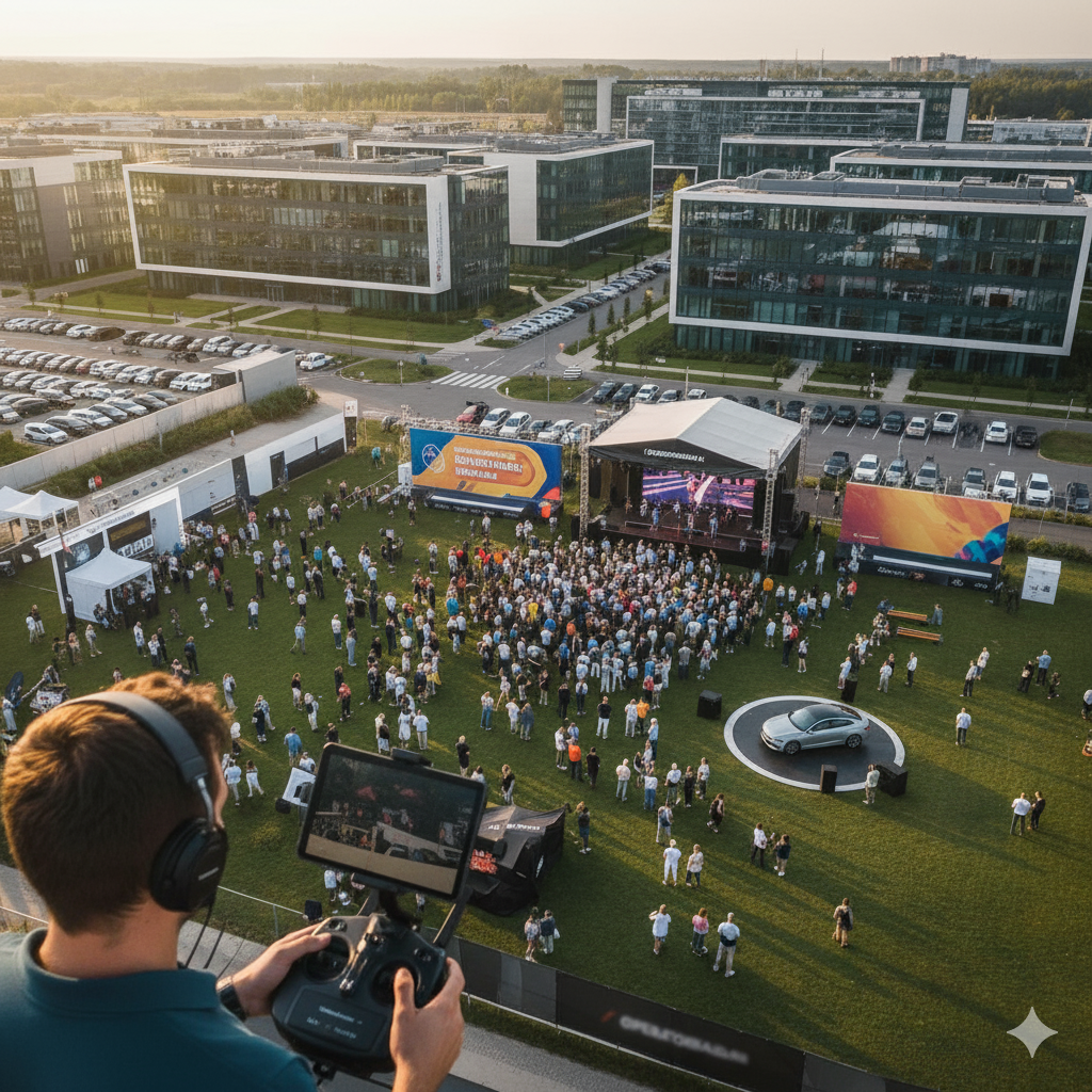 Jak operator drona pomaga w marketingu firmy?